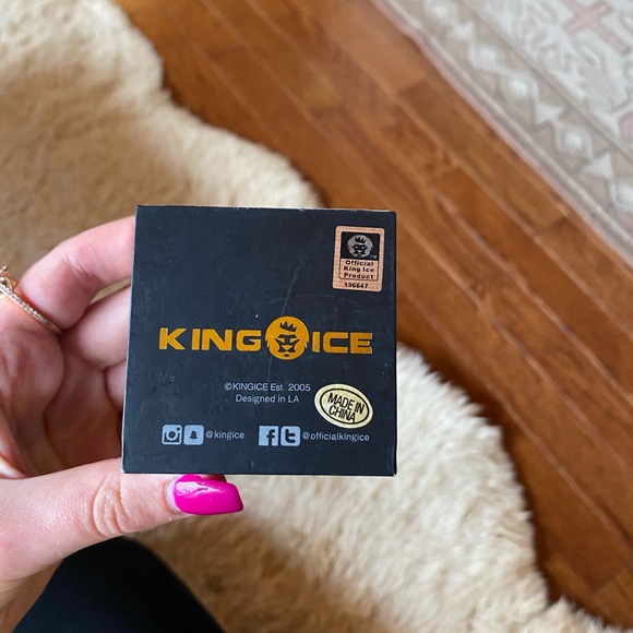 Never worn before king ice small hoops - Picture 2 of 3